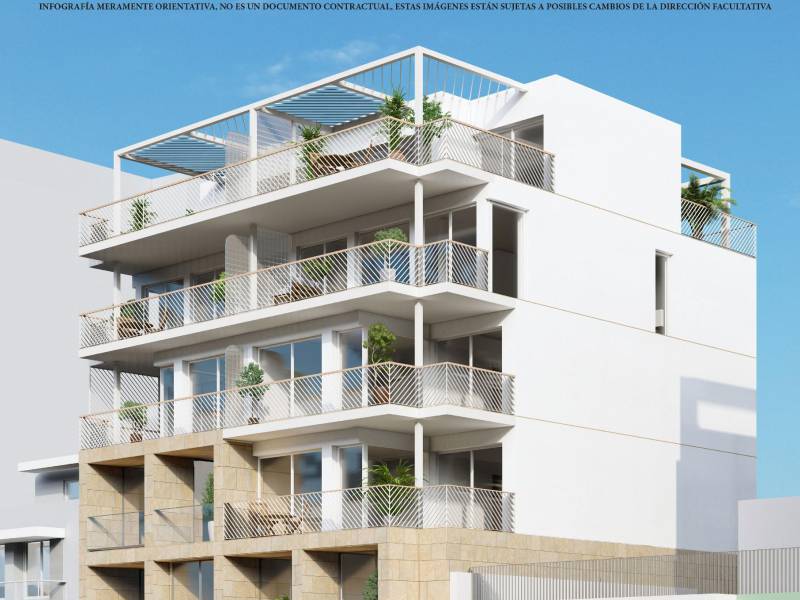 Apartment - New Build - Villajoyosa - Pueblo