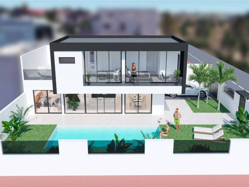 Villa - New Build - San Pedro del Pinatar - Pueblo